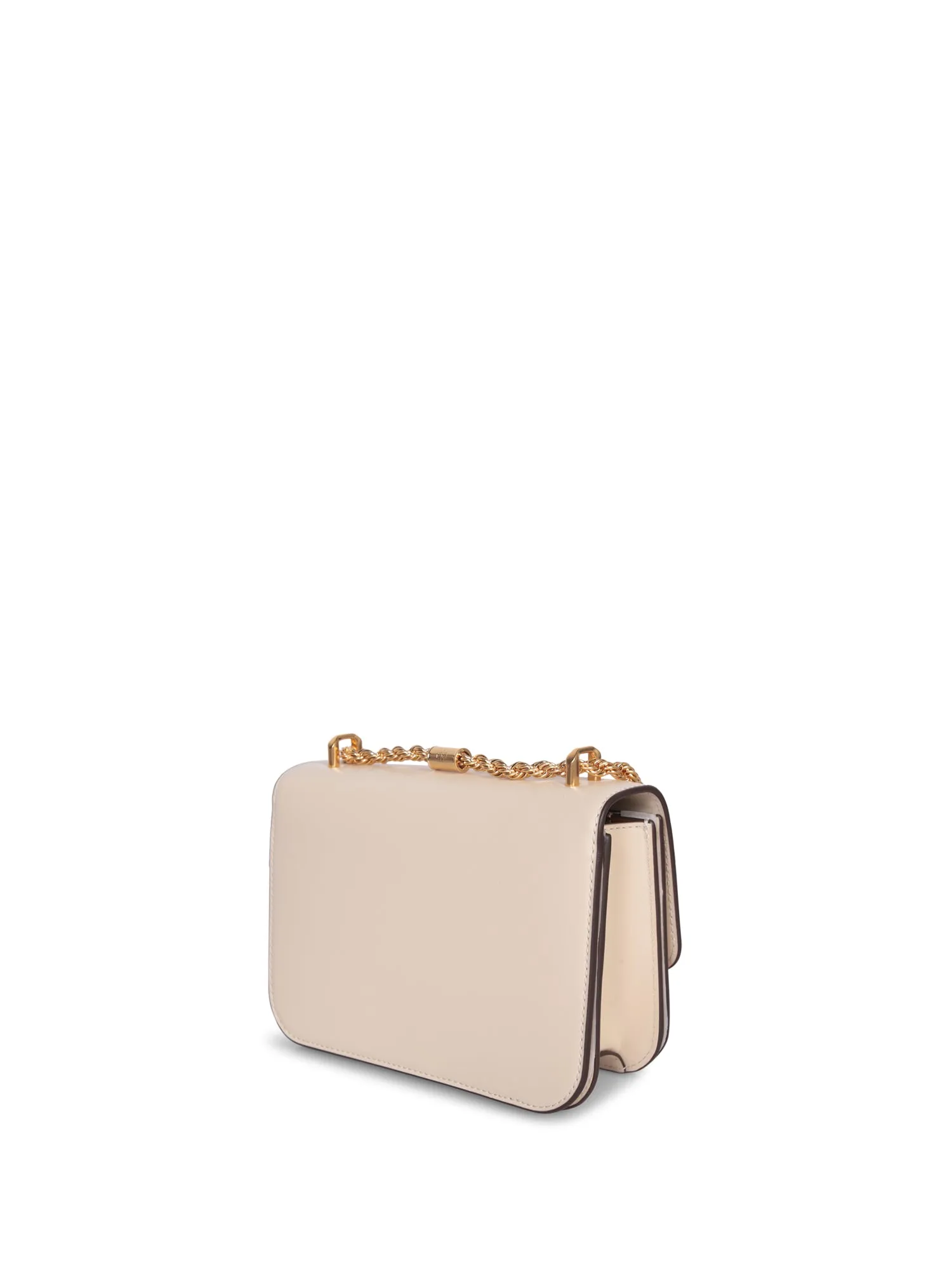 Eleanor Small Ivory Leather Bag