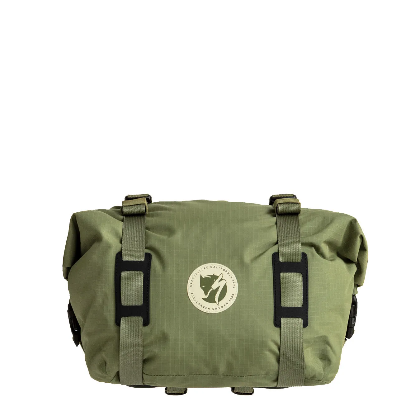 Fjallraven x Specialized Handlebar Rolltop Bag Green