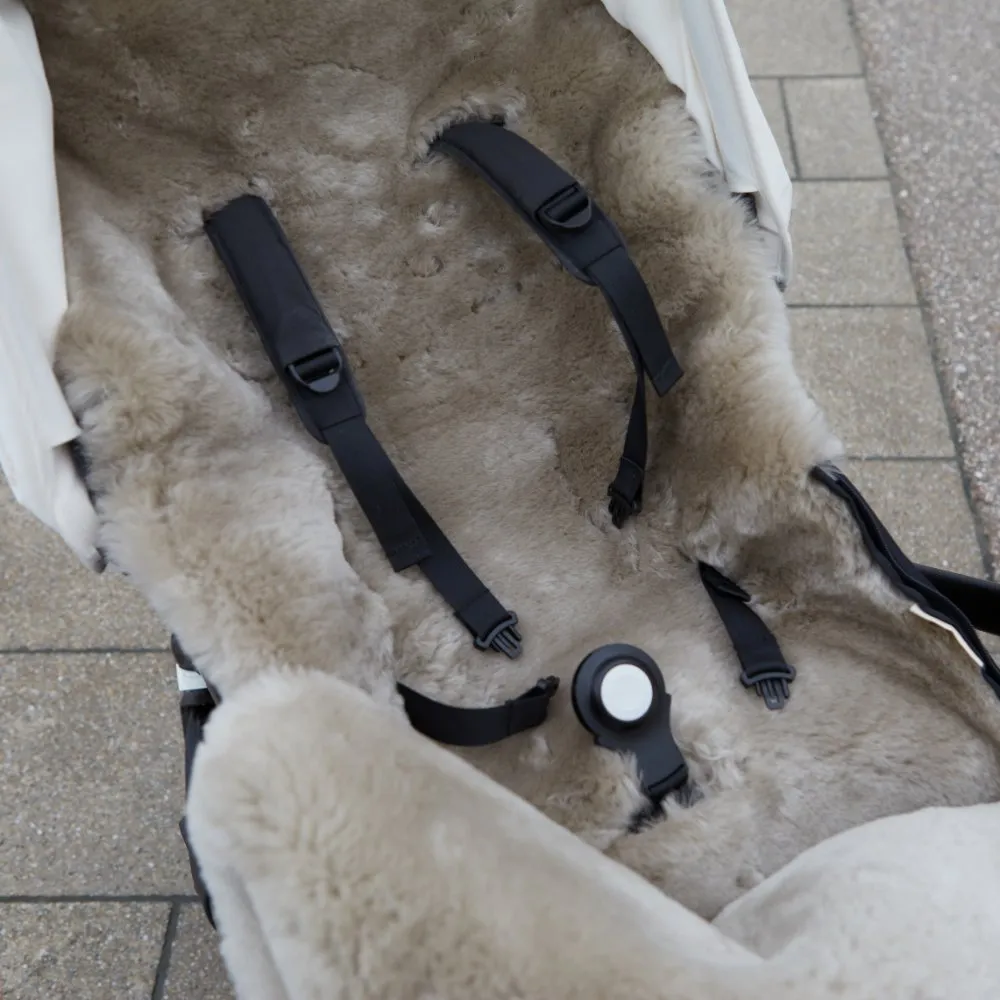 Footmuff - Merino sheepskin - Water-resistant outer