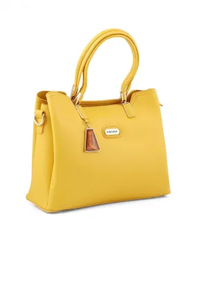 Formal Tote Hand Bags B15056-Yellow