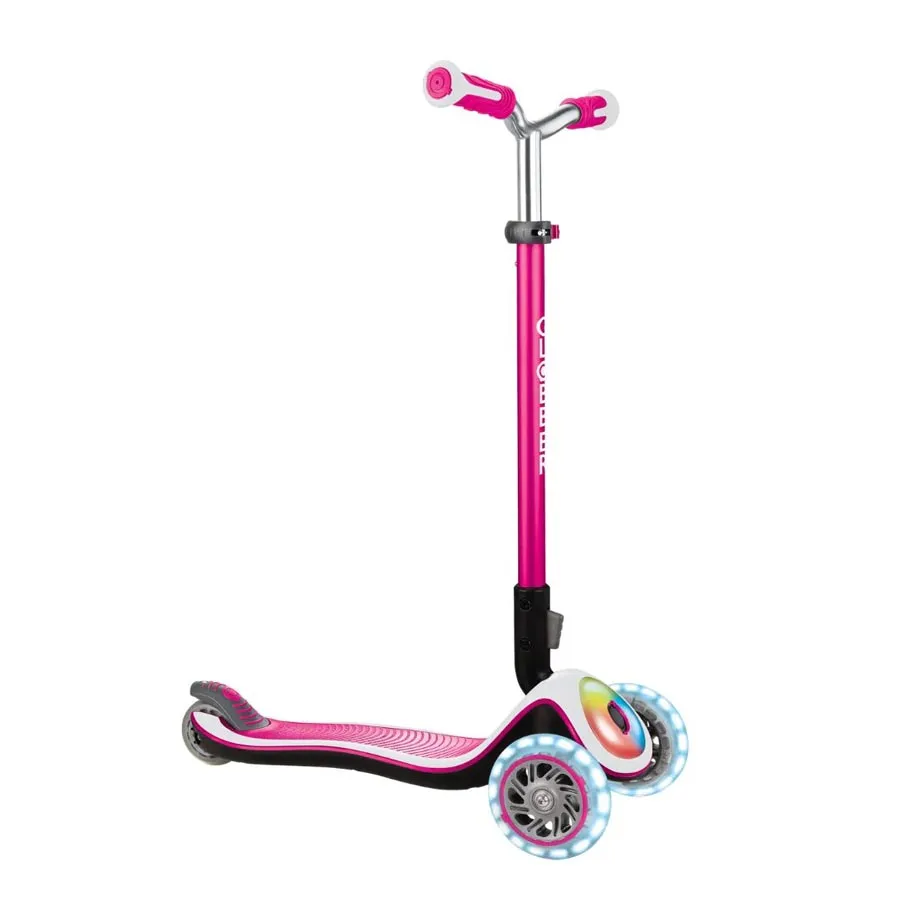 Globber Elite Prime Lights 3-wheel kick scooter with LED wheels