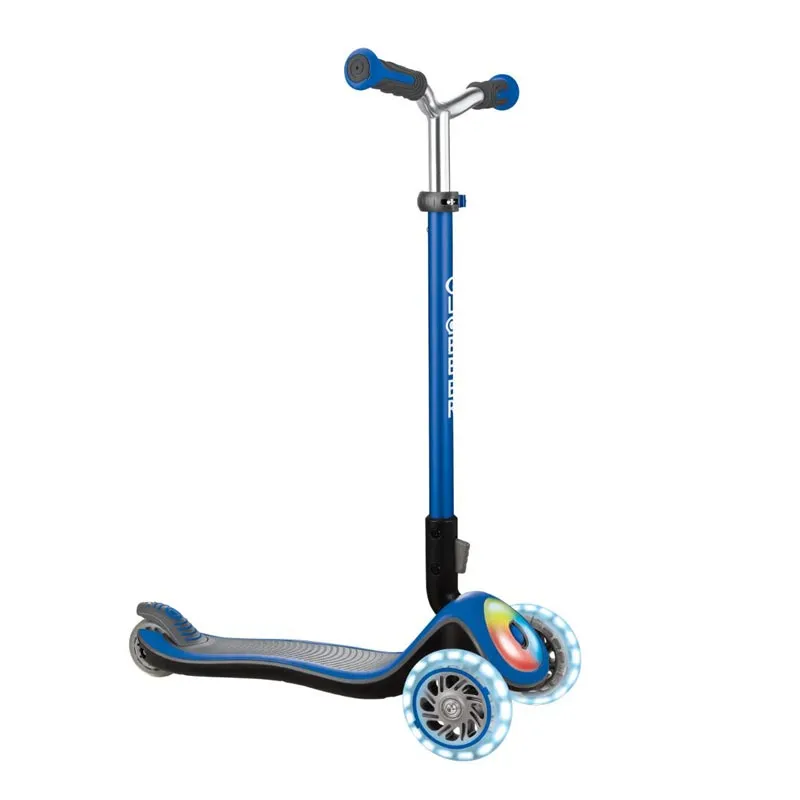 Globber Elite Prime Lights 3-wheel kick scooter with LED wheels