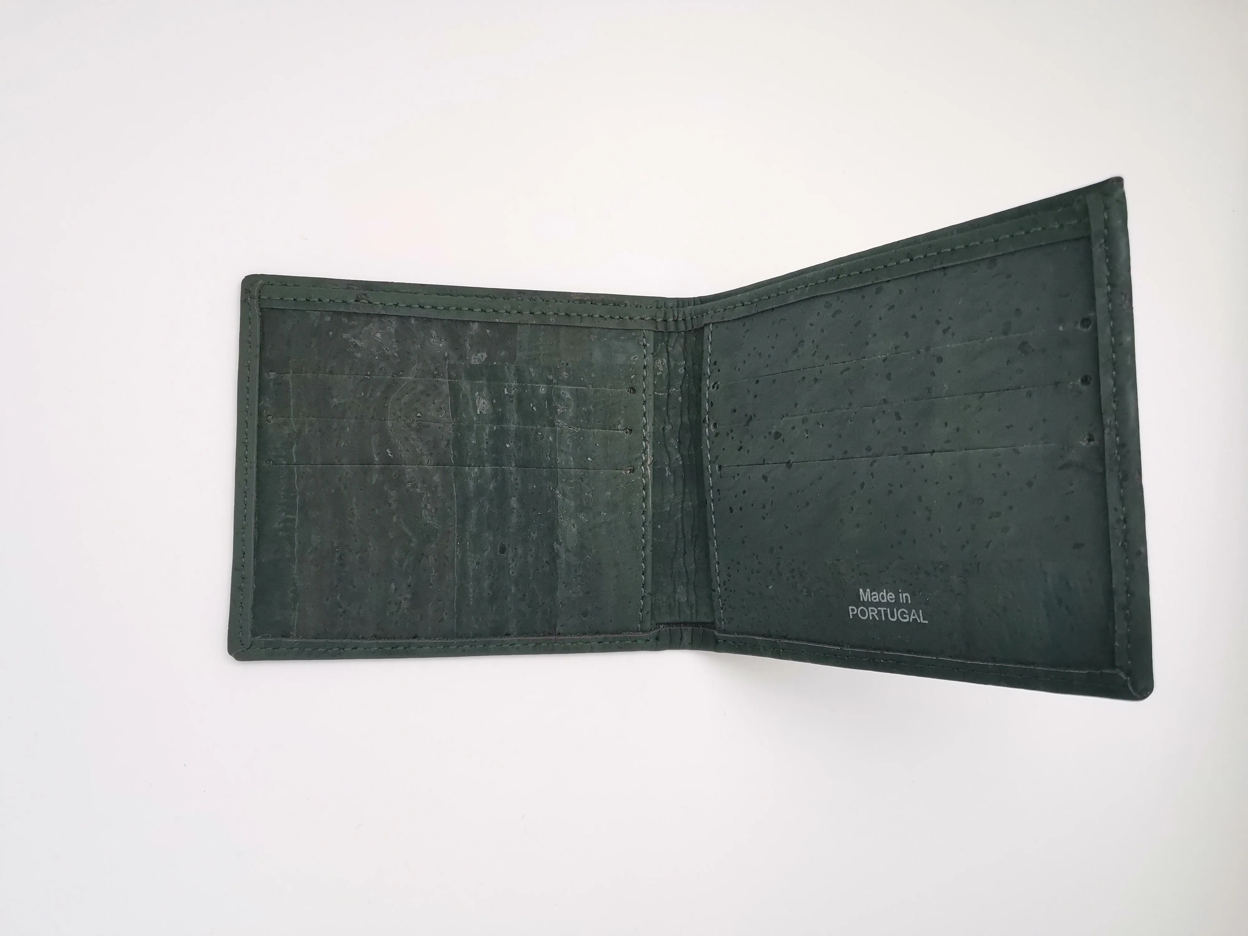 Gonk Dark Moss Green Cork Wallet