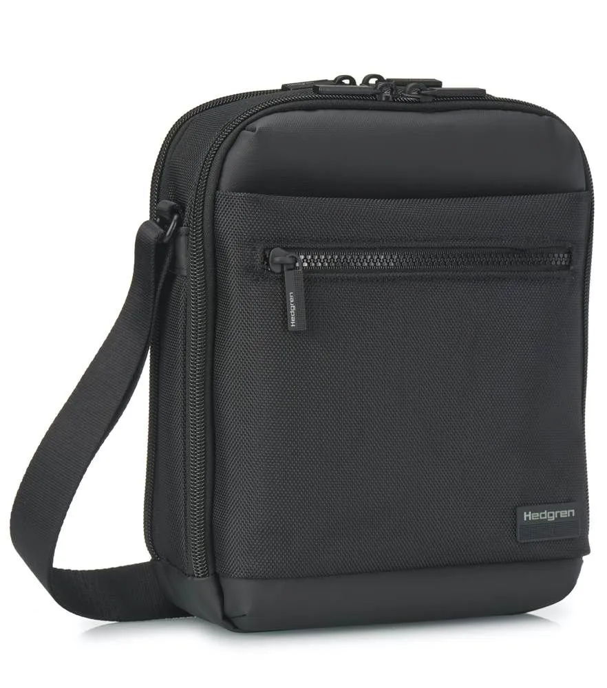 Hedgren INC Men's Vertical Crossover 10" Tablet Bag with RFID