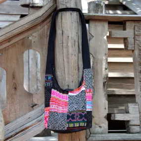 Hmong Tradition Cotton Sling Bag