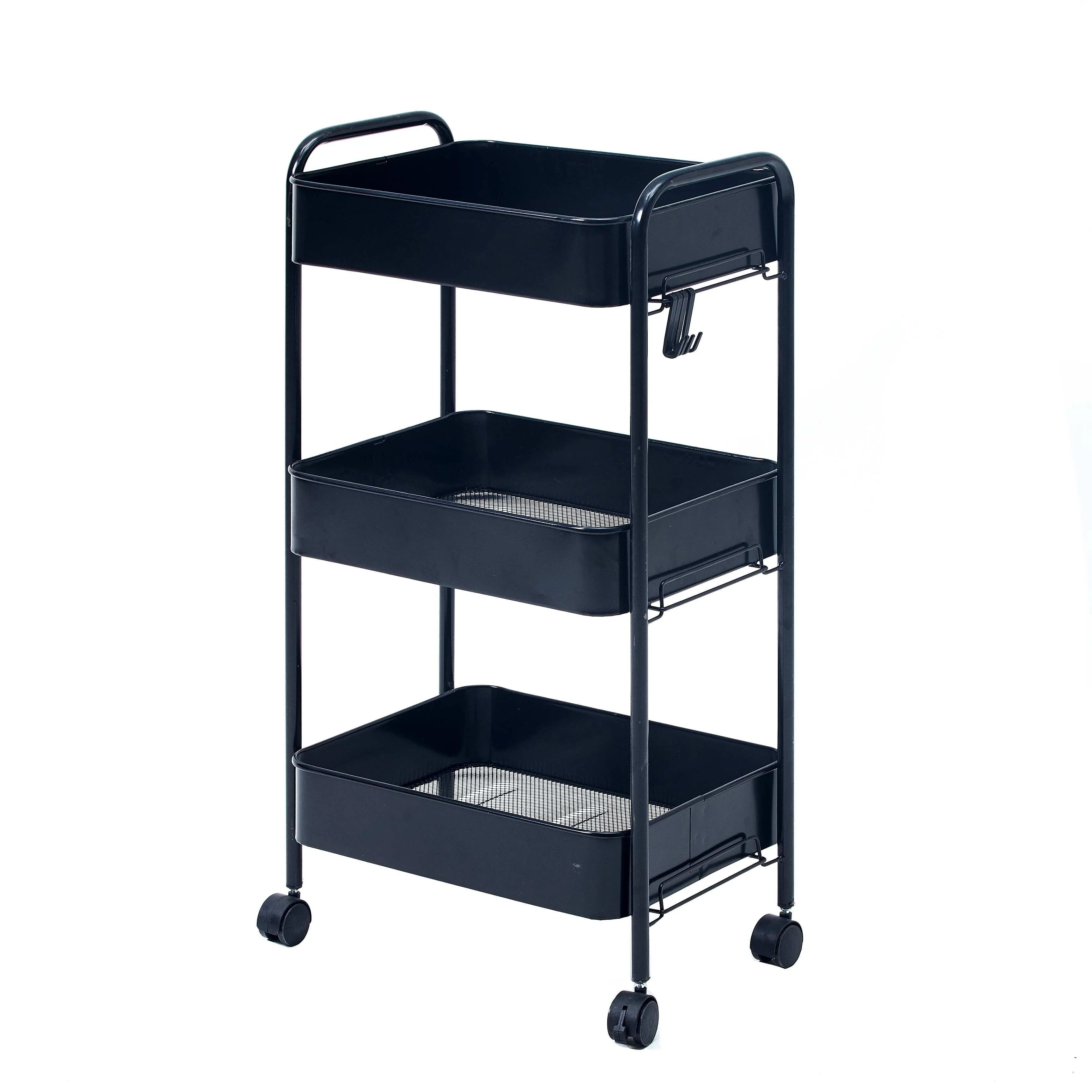 Home Organization And Storage Trolley Cart With Wheels