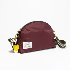 Hopper | Wine Nylon   Geo Webbed Strap