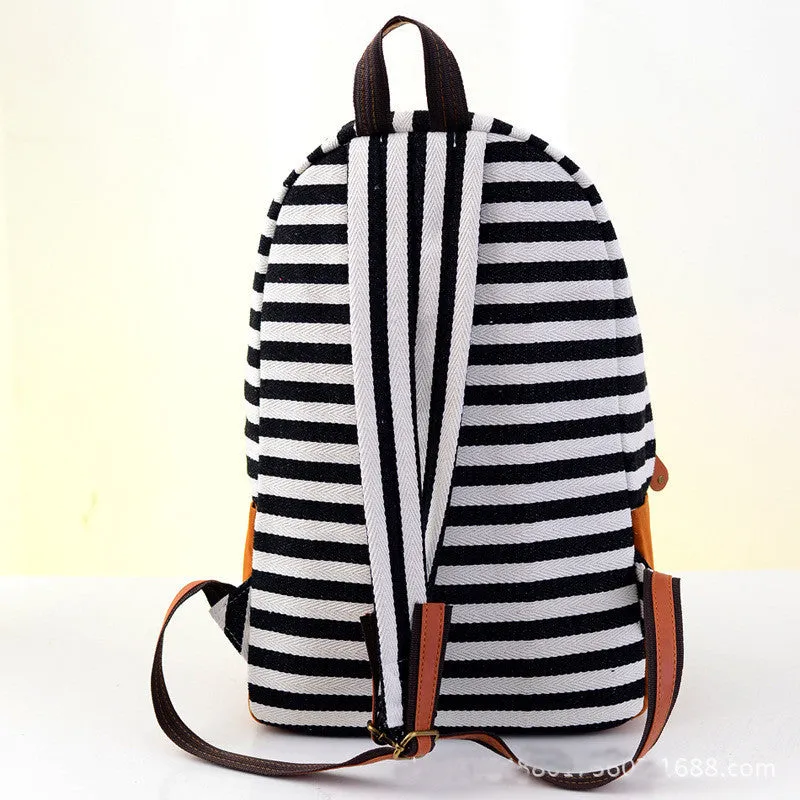 Hot 2016 New Design Fashion Canvas Women Backpacks Preppy Style School Bags for Teenager Girls Casual Black Travel Bags mochilas