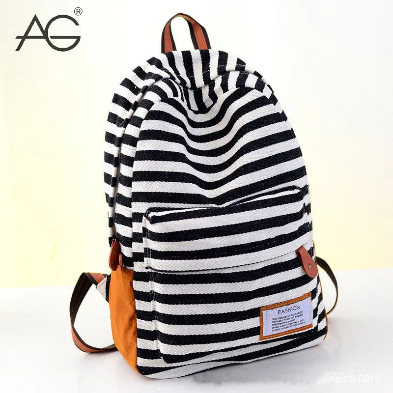 Hot 2016 New Design Fashion Canvas Women Backpacks Preppy Style School Bags for Teenager Girls Casual Black Travel Bags mochilas