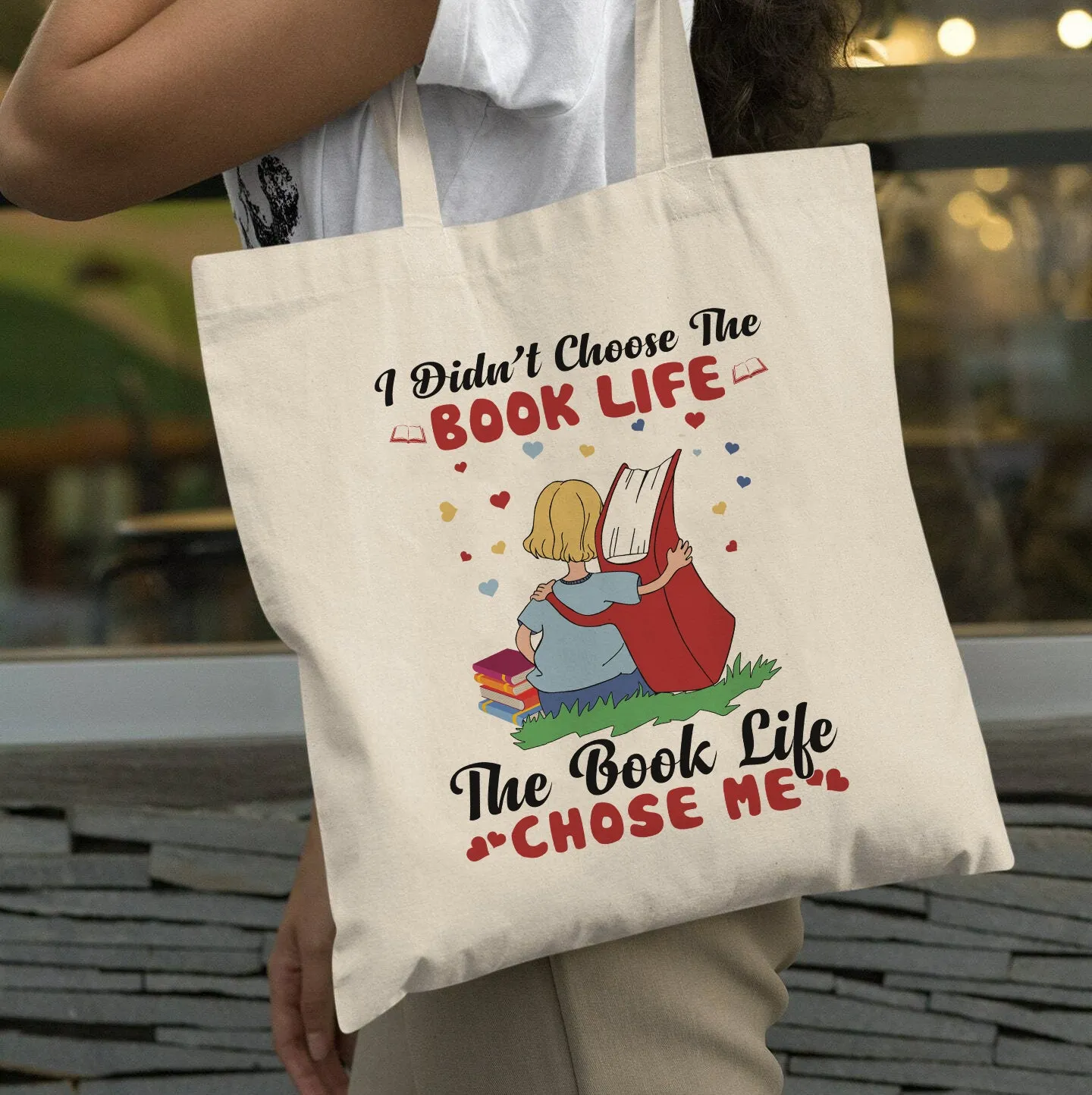 I Didn't Choose The Book Life, The Book Life Chose Me Book Lovers Gift TBW117