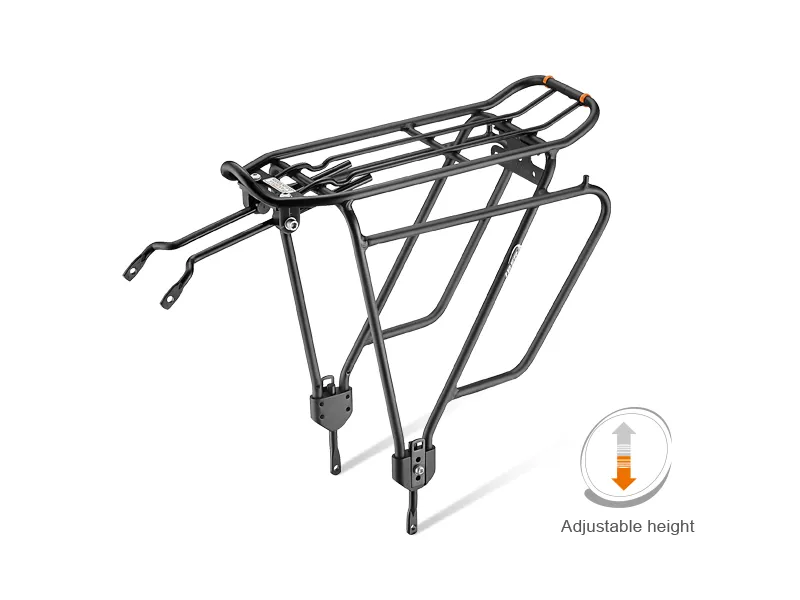 Ibera PakRak Touring Carrier Plus  Alloy Rear Carrier For V Brakes