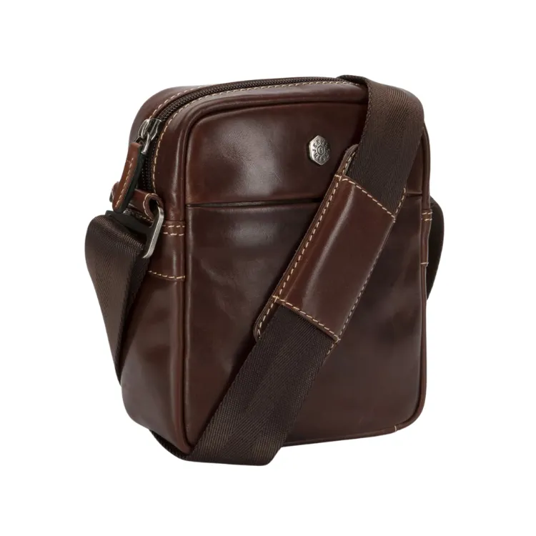 Jekyll & Hide Small Crossbody Organiser - Mocha