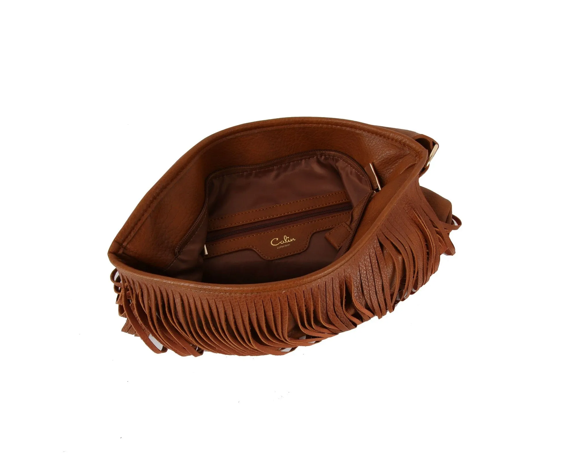 JY0465 Hana Boho Fringe Hobo Bag