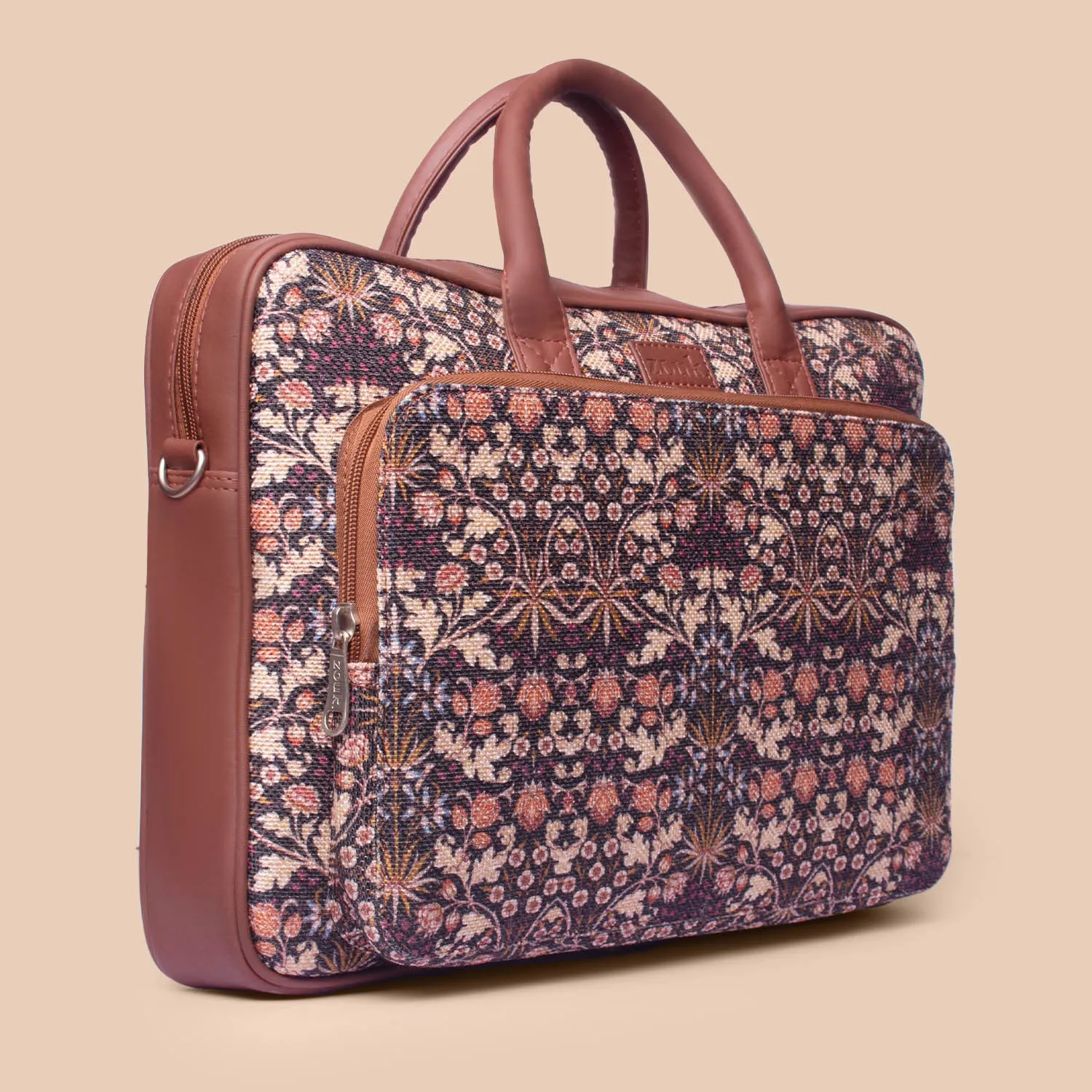 Kashmir Blooms Unisex Laptop Bag