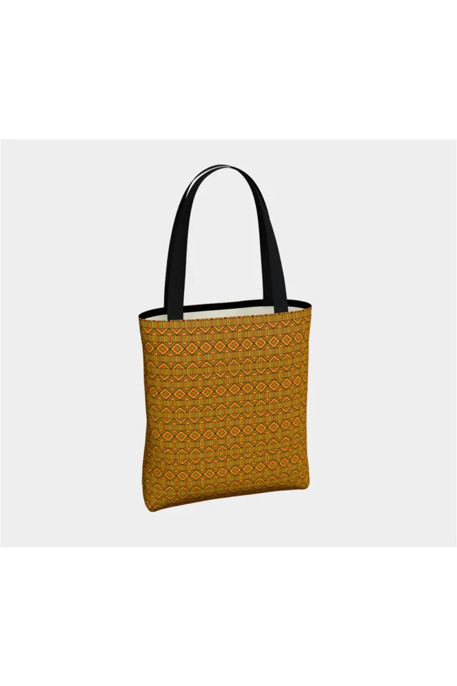 Kente Print Tote Bag