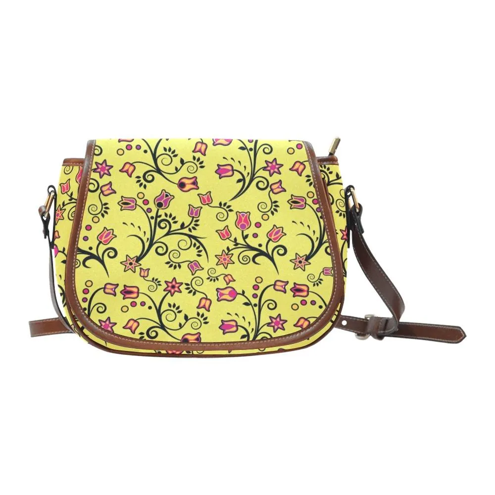 Key Lime Star Saddle Bag/Small