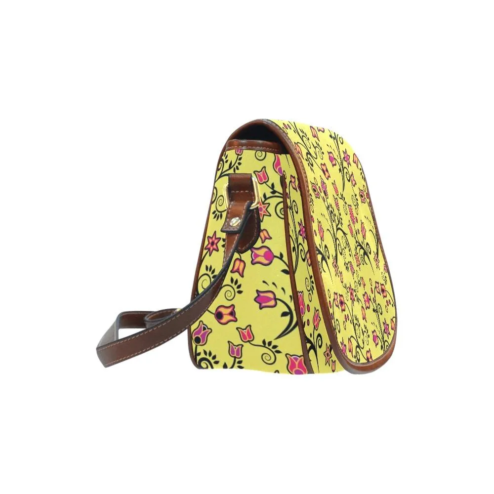 Key Lime Star Saddle Bag/Small