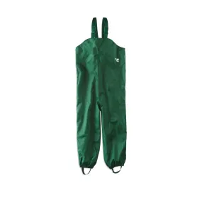 Kids' Waterproof Dungarees (Green)