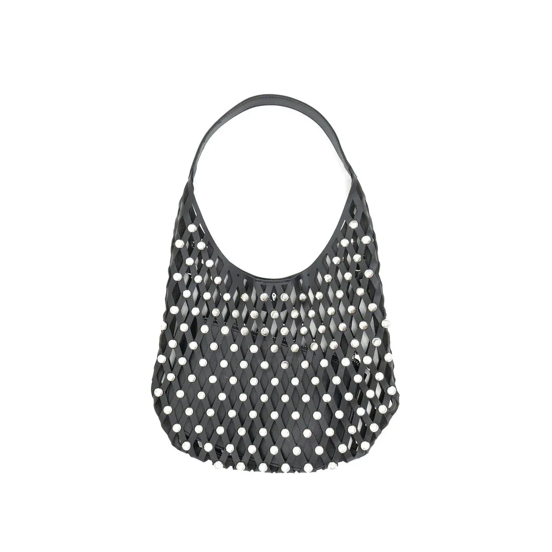 LARGE LATTICE STUD BAG