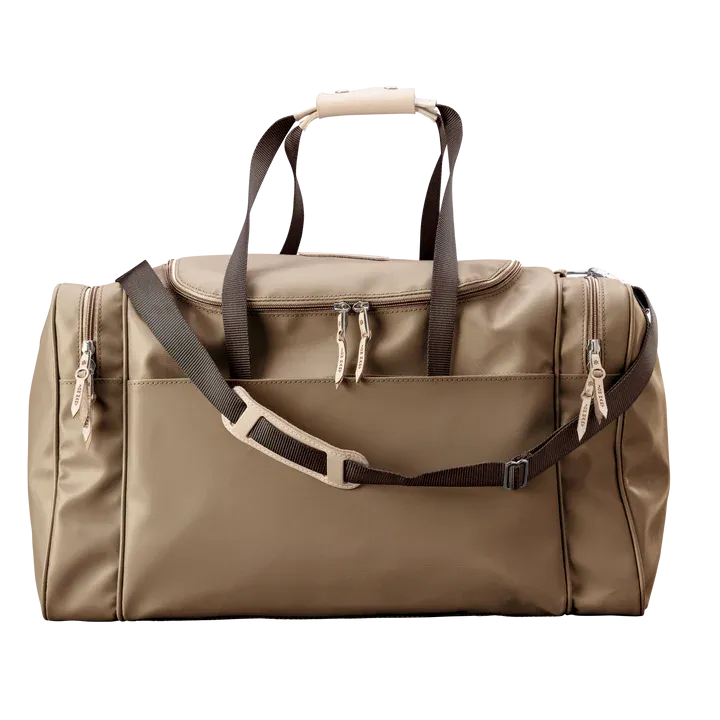 Large Square Duffel - Saddle