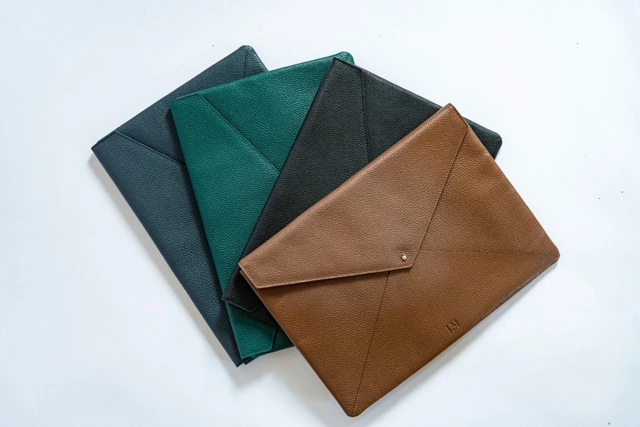 Le Mira 'The Origami' Genuine Leather Laptop Cover