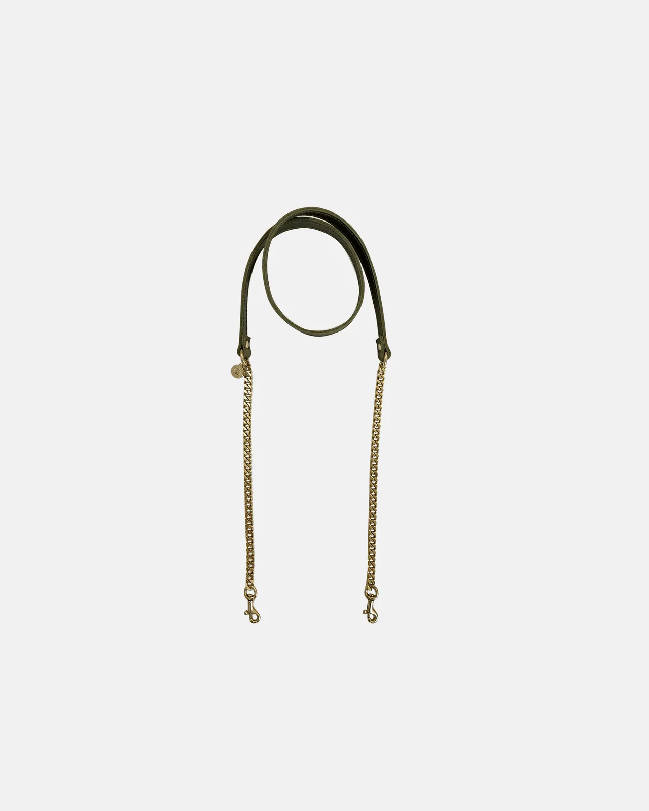 Leather & Chain Strap | Loden