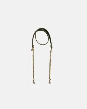 Leather & Chain Strap | Loden