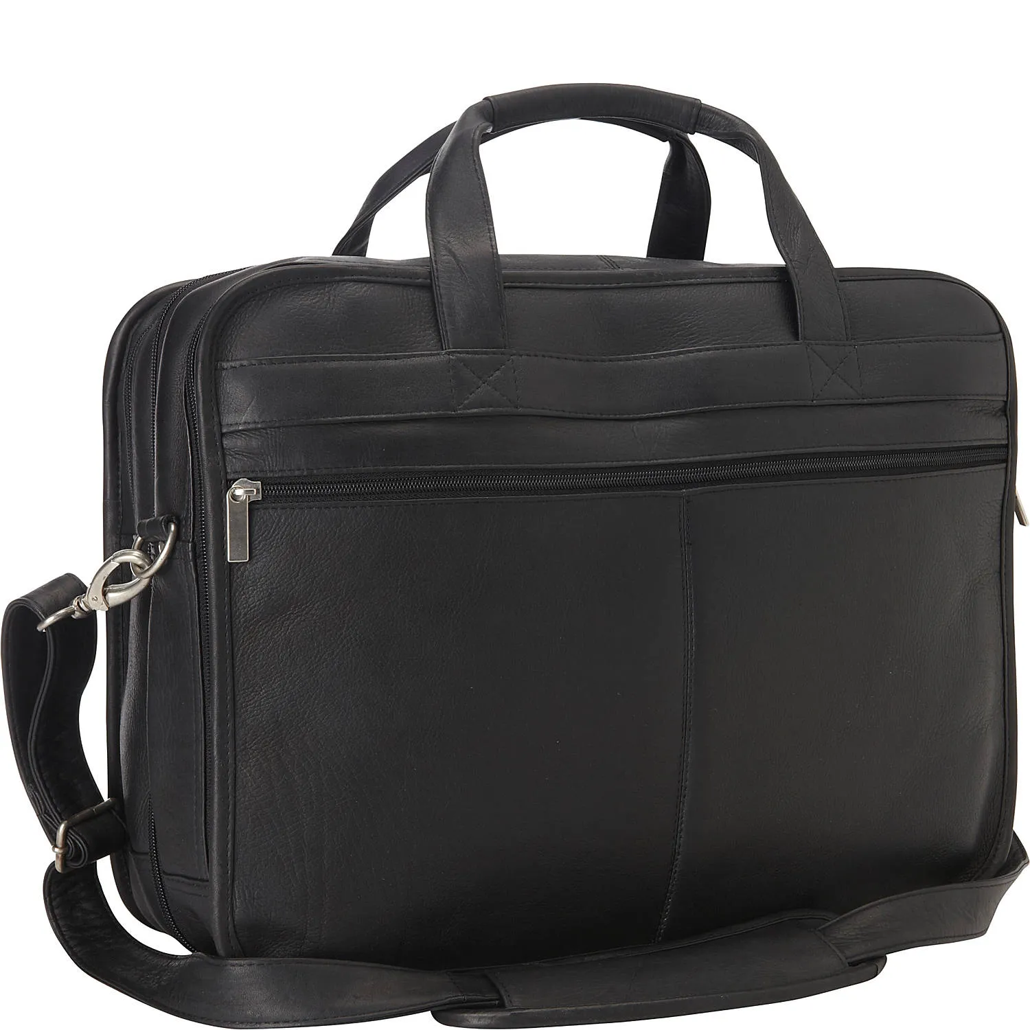 Leather Oversized Laptop Briefcase