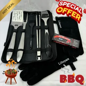 Lifespace Premium Grill Tool Bundle Kit