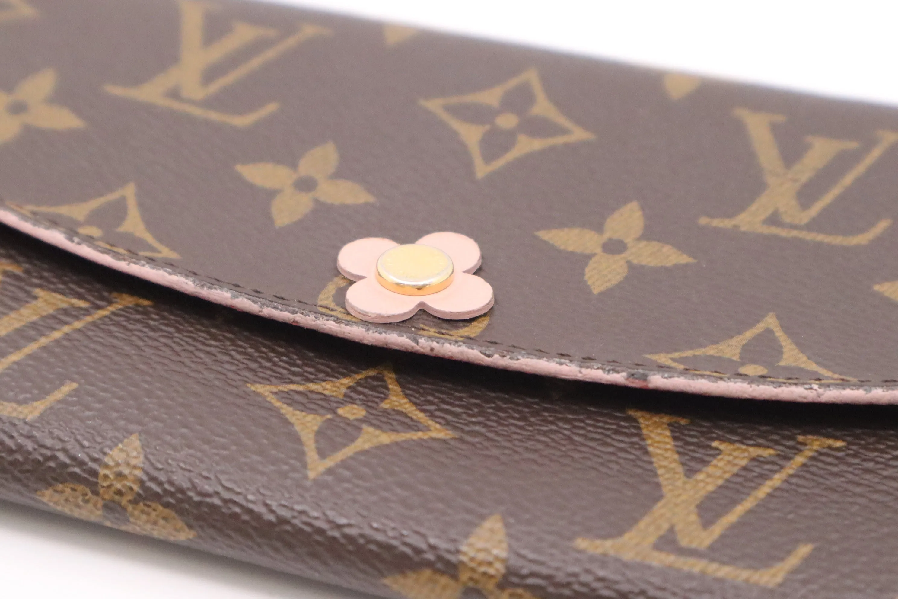 Louis Vuitton Flower Rosalie Wallet in Monogram Canvas