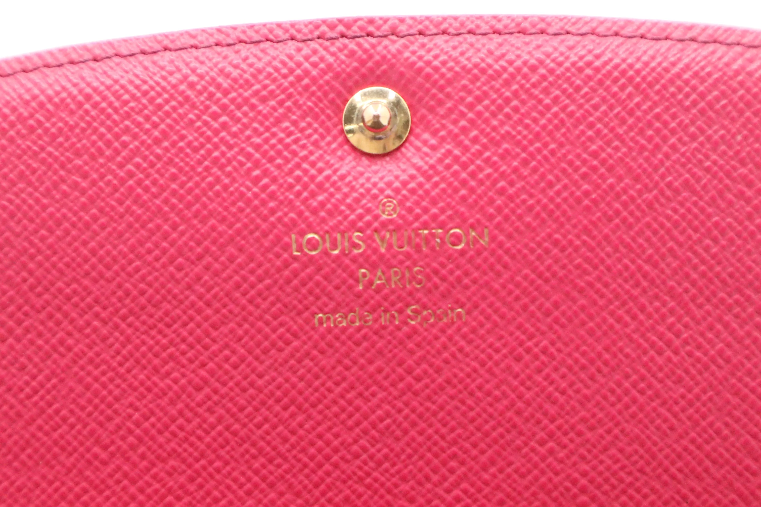 Louis Vuitton Flower Rosalie Wallet in Monogram Canvas