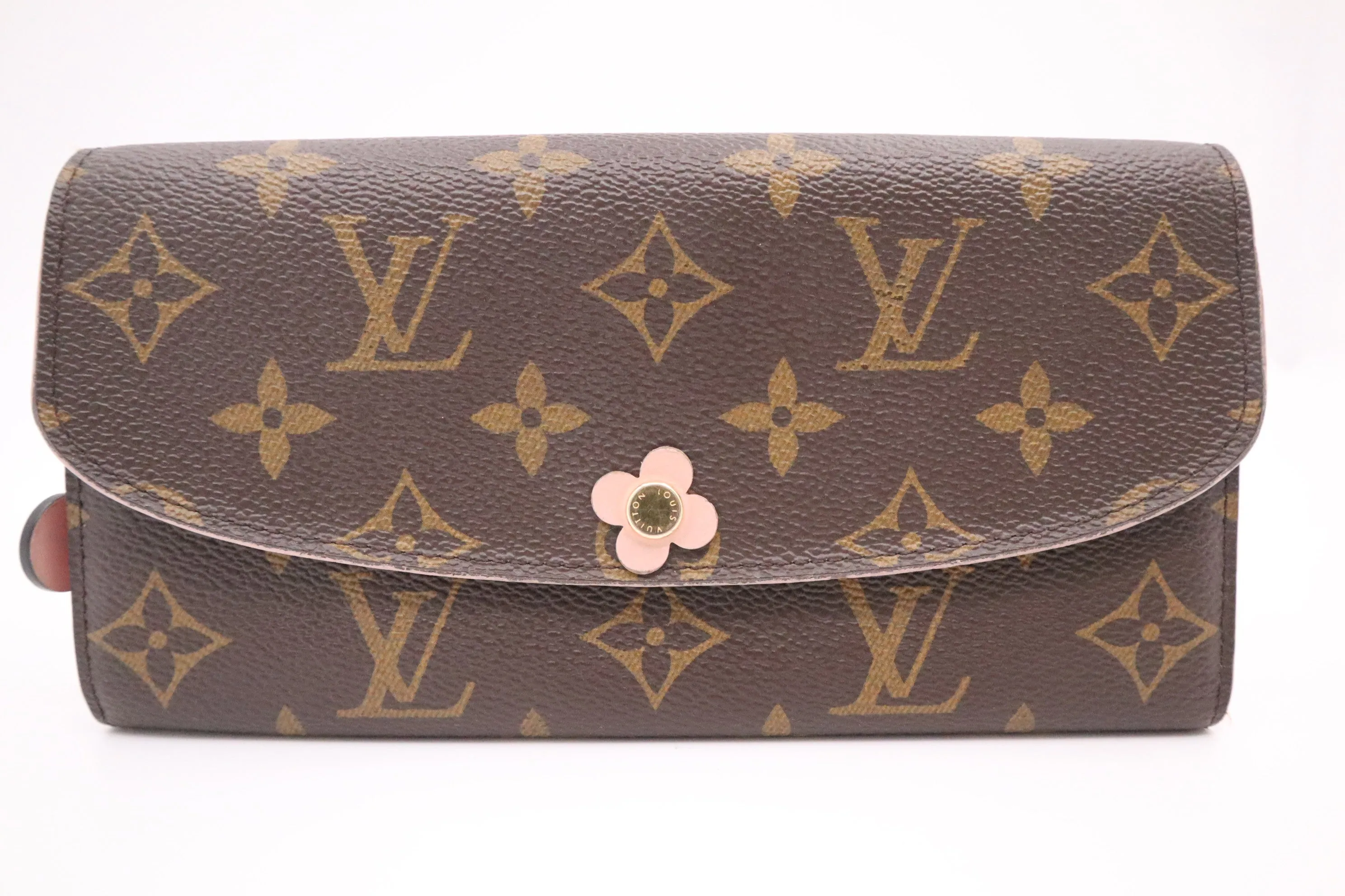 Louis Vuitton Flower Rosalie Wallet in Monogram Canvas