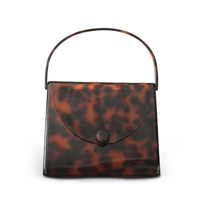 Luxy Moon Designer Evening Bags Vintage Leopard Printing Clutches