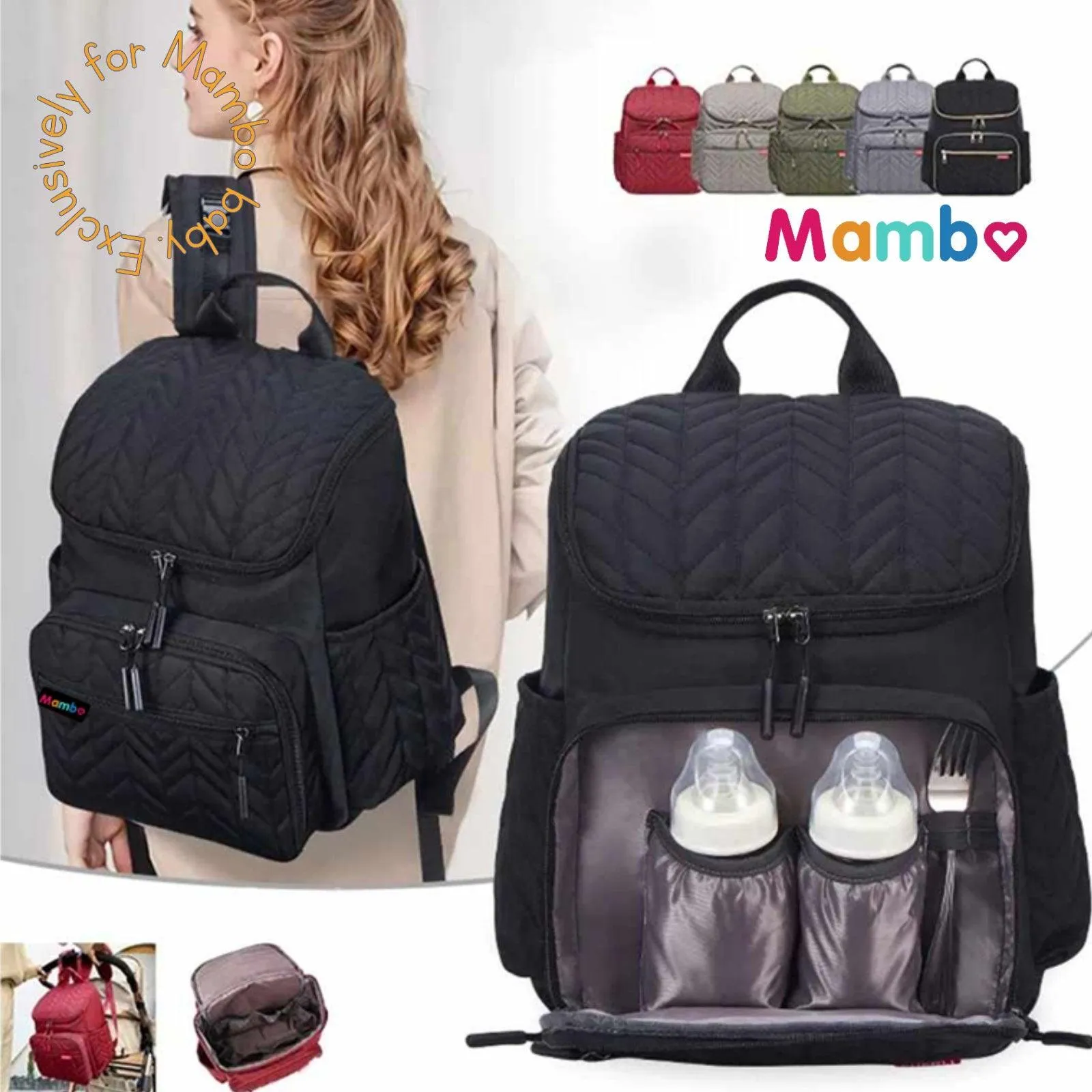 MamboBabyPh - Diaper Maternity Bag