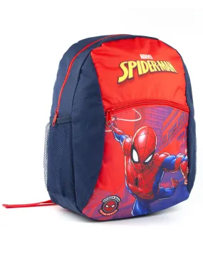 Marvel Spider-man Boy's Kid's Red/Blue Polyester School Backpack Rucksack