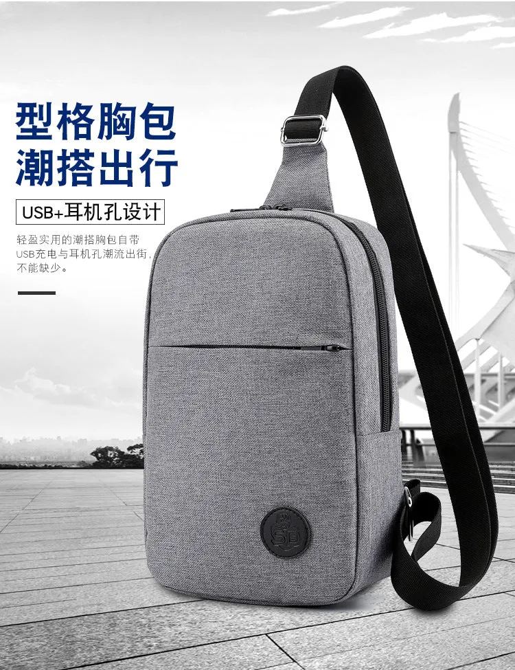 Men's Sport Outdoor Swagger Bag Polyamides and Nylon Backpack for Travelling