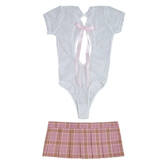 Mesh Student Cosplay Set