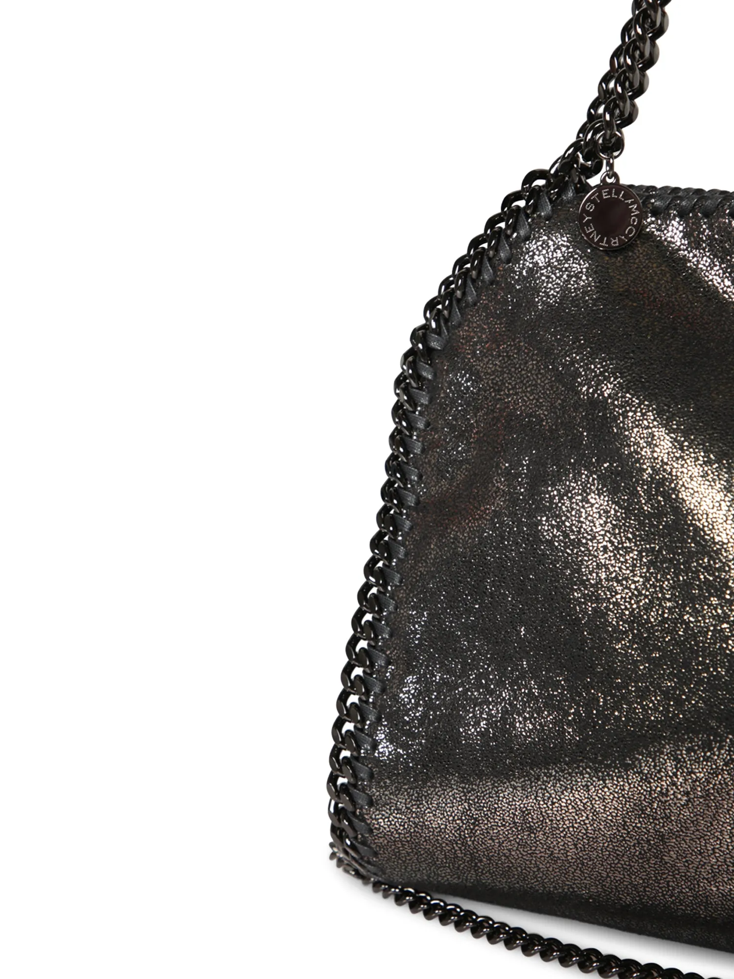 Mini Falabella Shiny Silver Bag