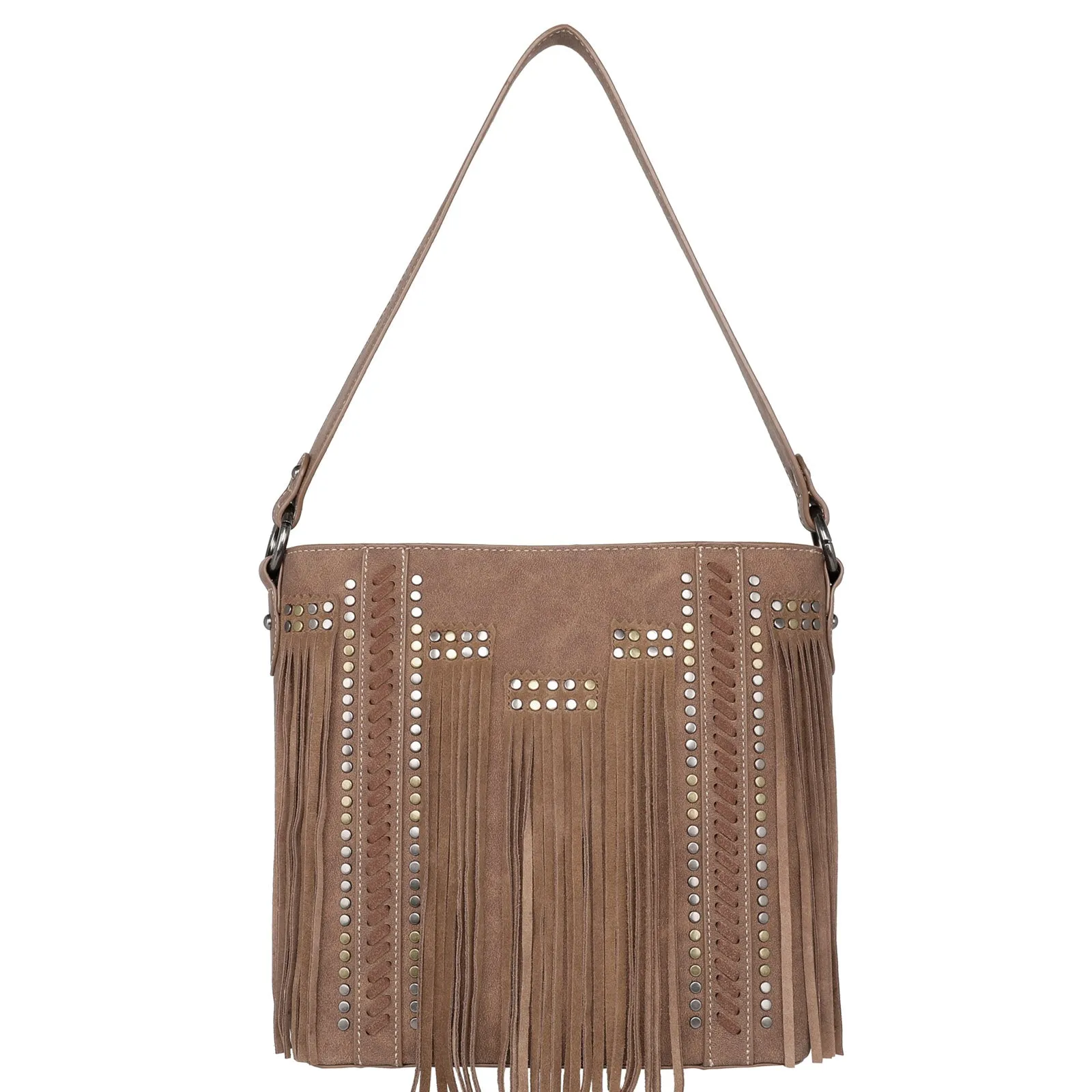 MW1208G-918 Montana West Fringe Collection Concealed Carry Hobo