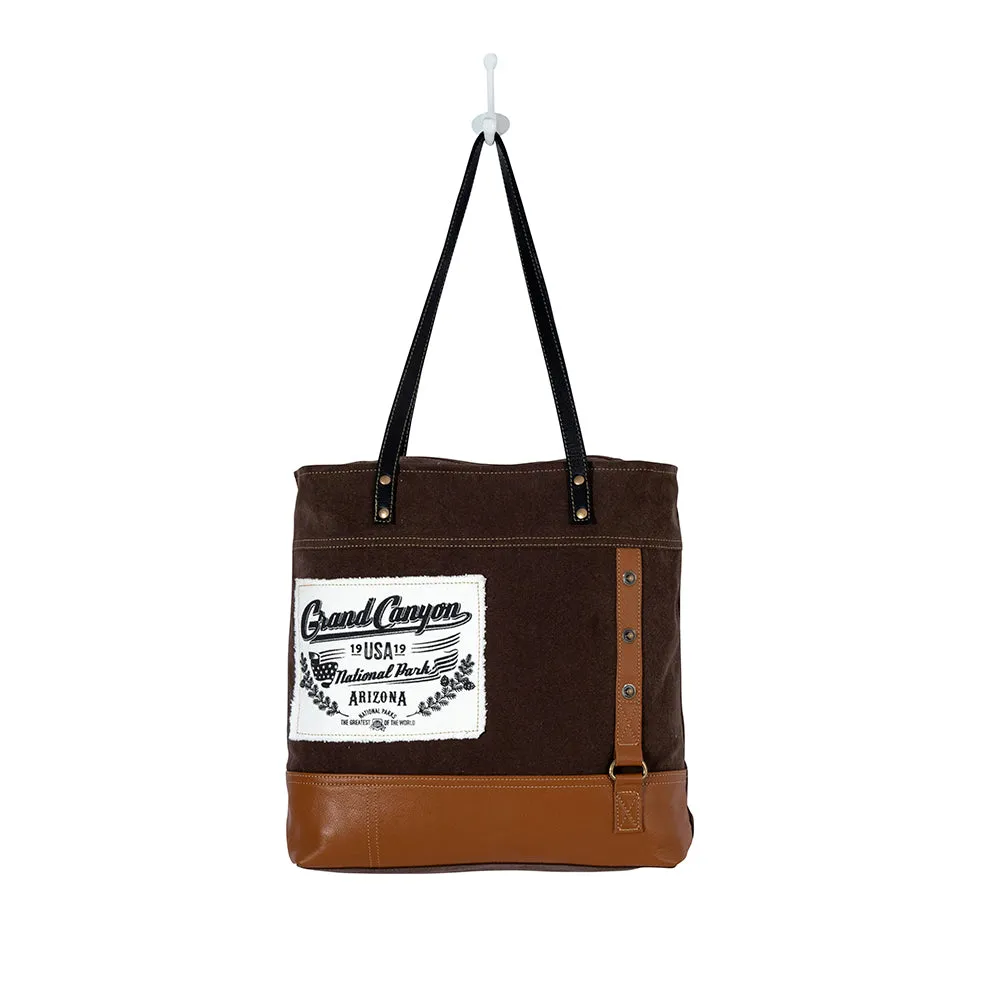 National Park Vintage Look Tote Bag