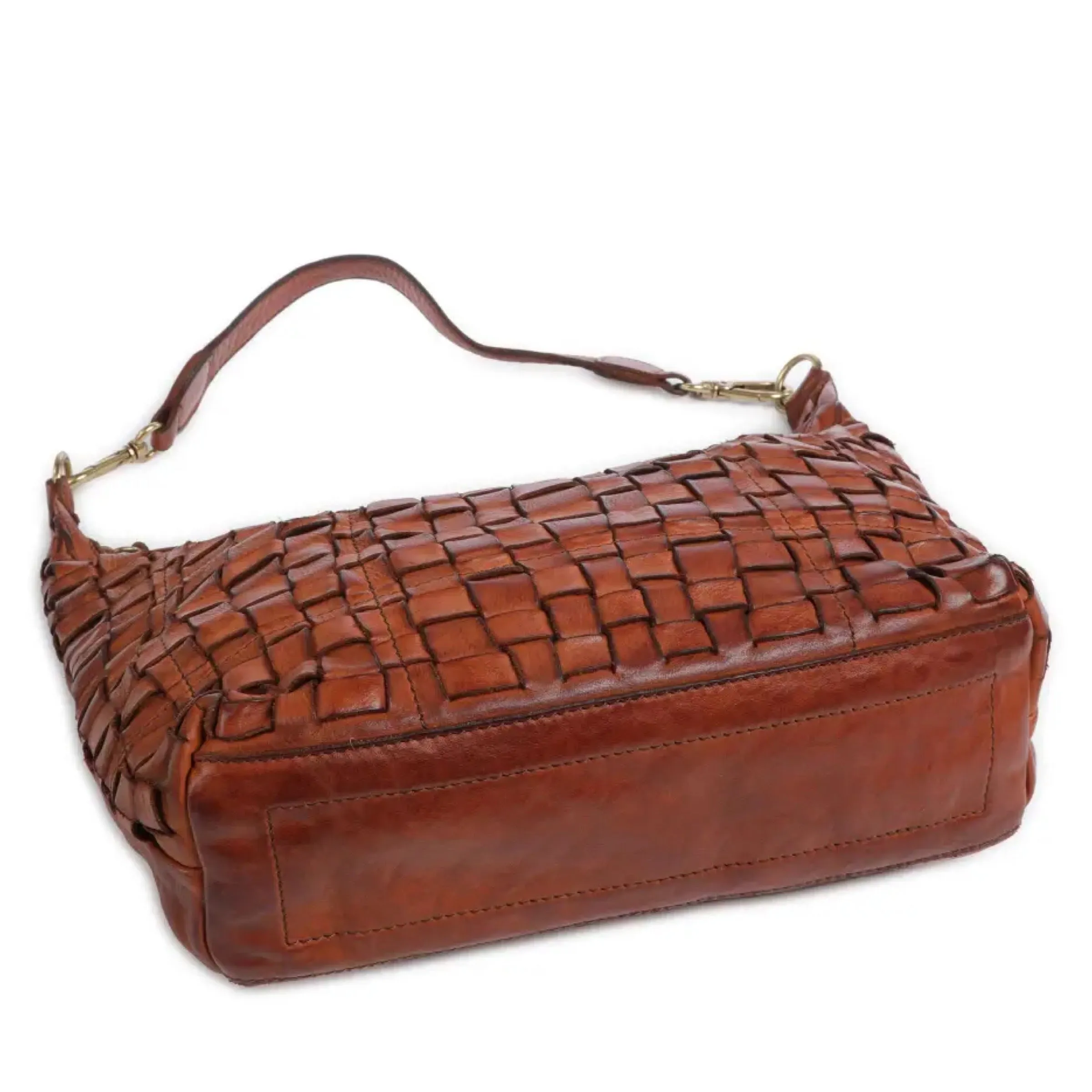 *NEW* Woven Shoulder Bag Brown