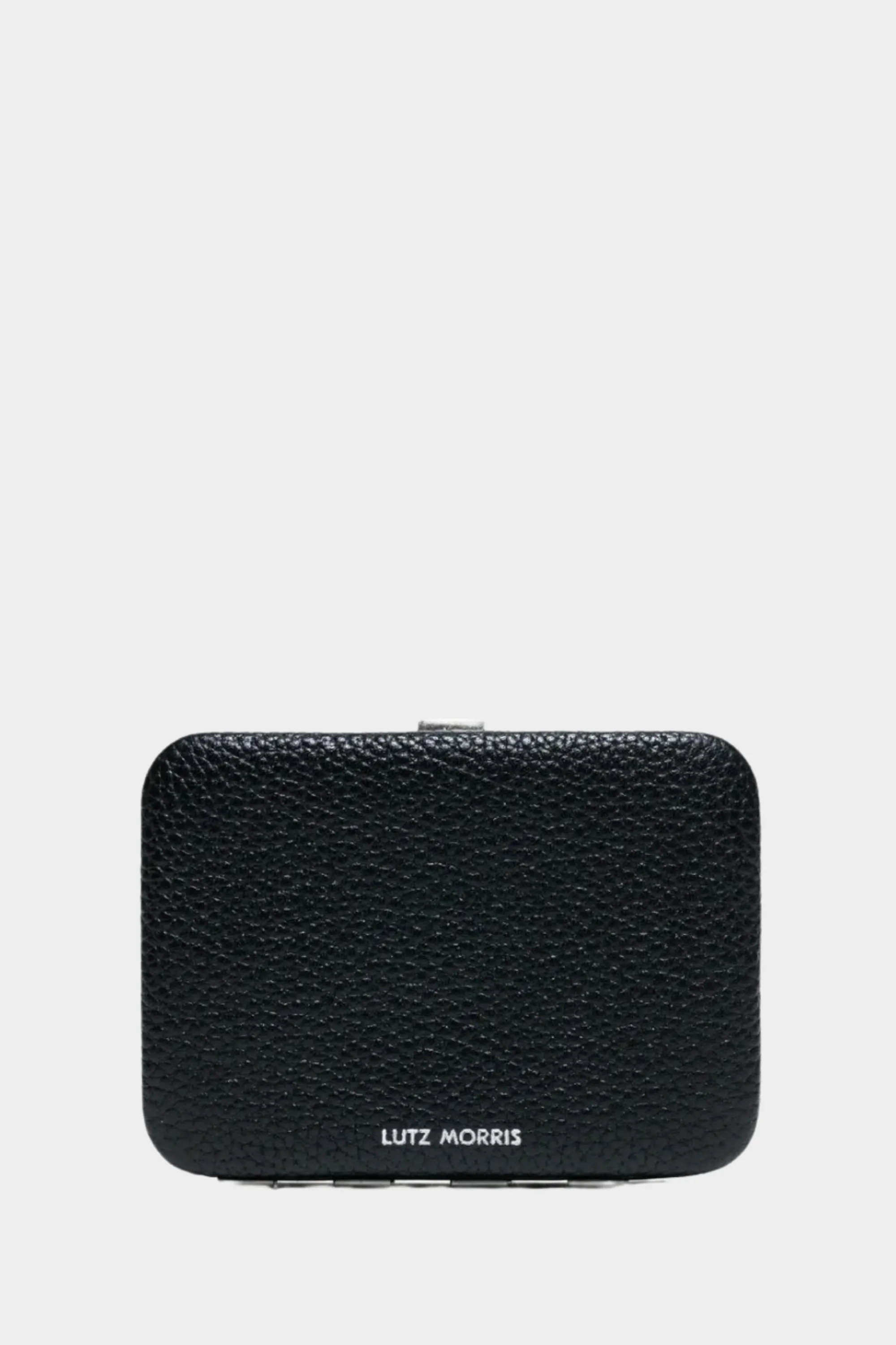 Nolan Card Holder, Black Silver