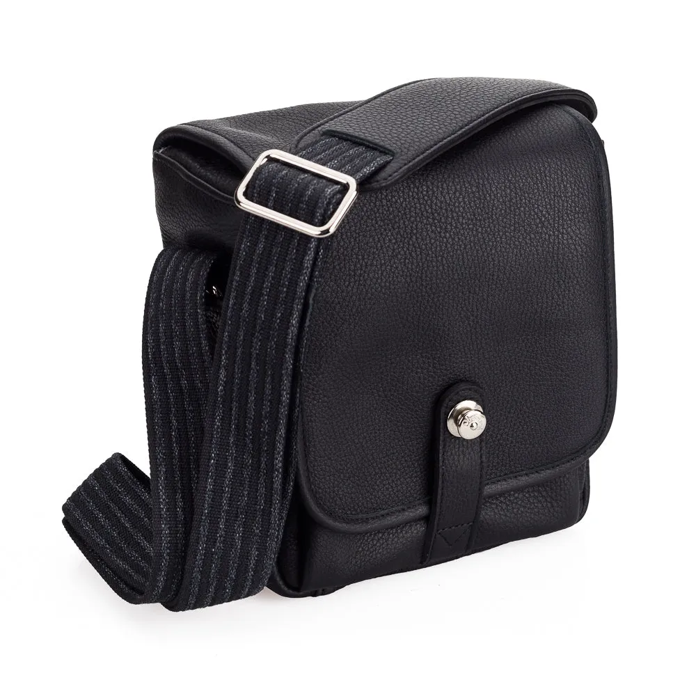 Oberwerth George Small Leather Camera Bag, Black