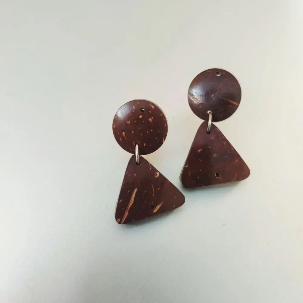 ONEarth #7 - Coconut Shell Earrings