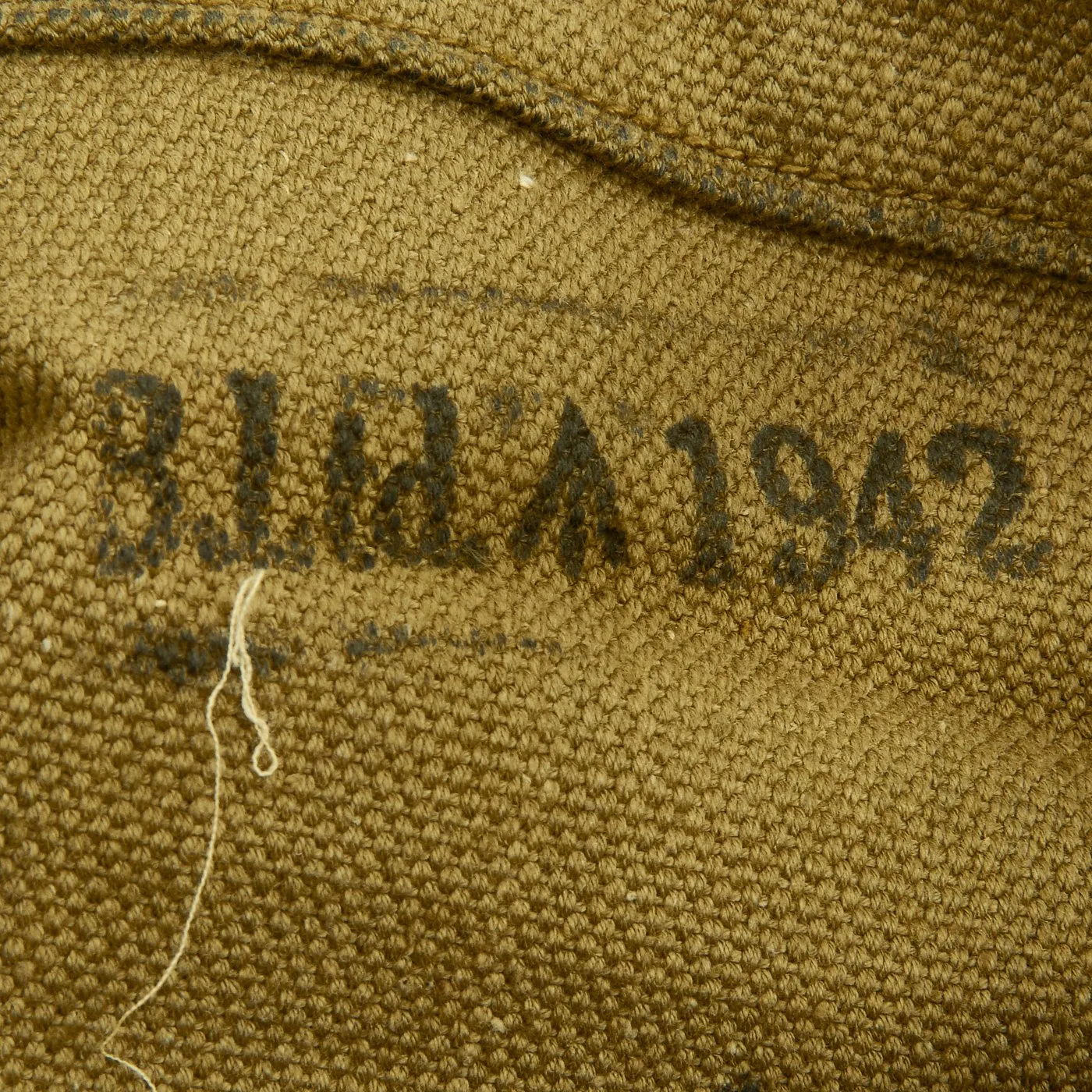 Original British WWII Pattern 1937 Medic Shoulder Bag for Shell Dressings by B. Ltd. - dated 1942