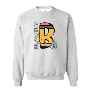 Pencil Letter (Books) - CREWNECK - Youth and Adult