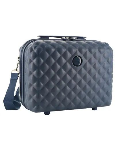 Pierre Cardin Hard Shell Beauty Case - Teal