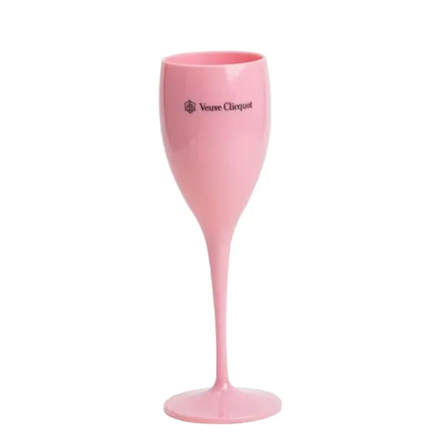 Pink Champagne Flute