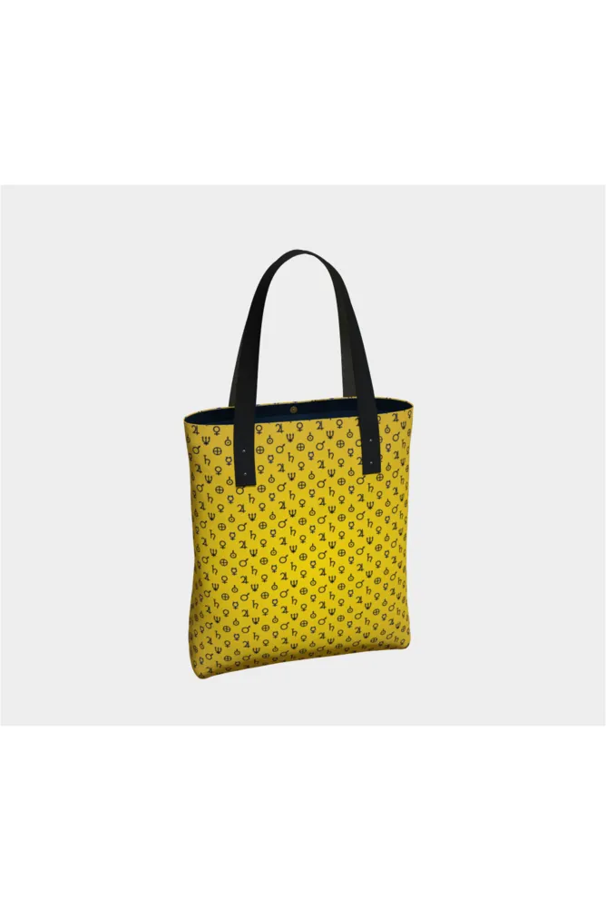 Planetary Symbols Tote Bag