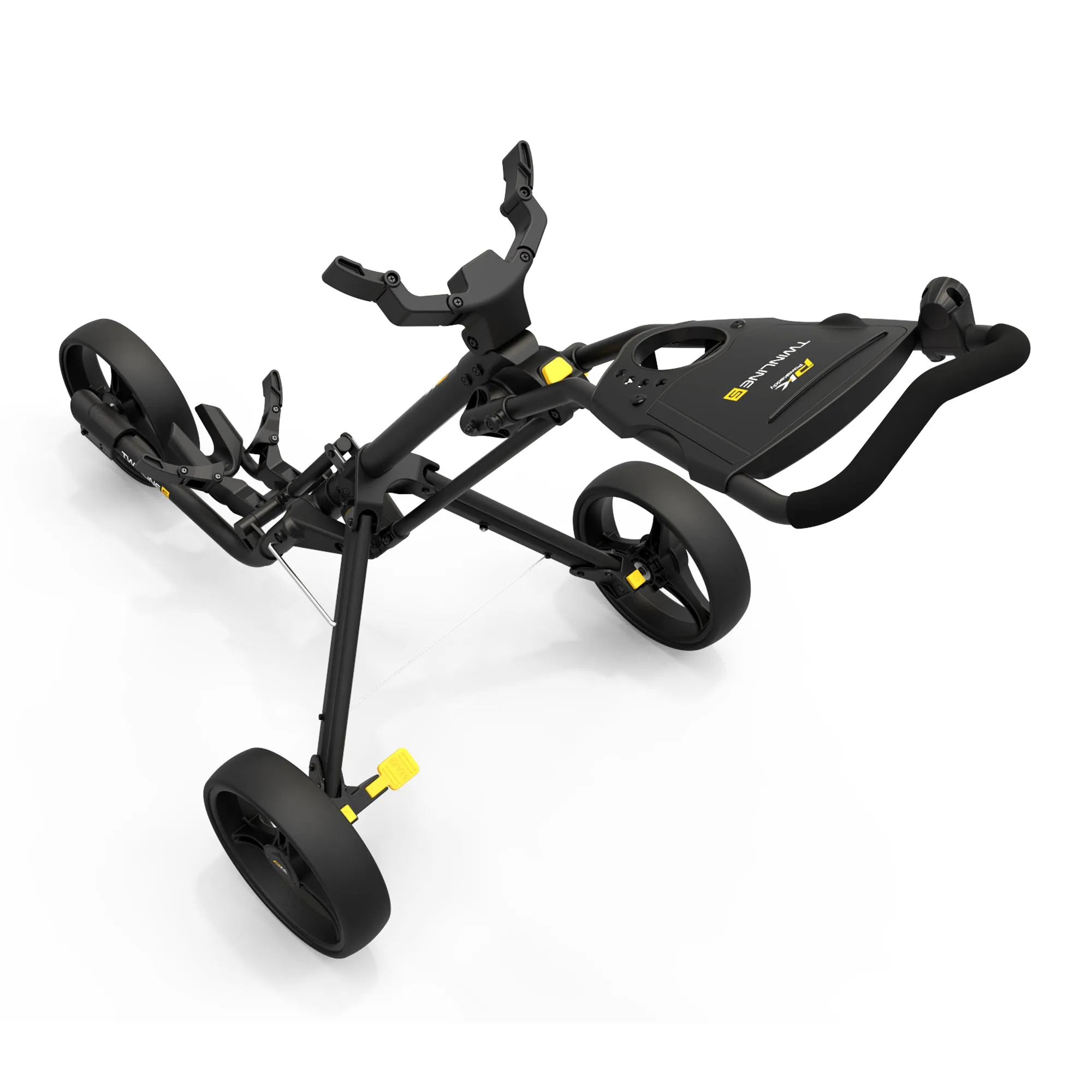 PowaKaddy Twinline 5 Lite Push Cart Trolley 2024